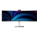 Philips Serie 5000 49B2U5900CH/00 Monitor PC 124 cm (48.8") 5120 x 1440 Pixel Dual QHD LCD Nero, Monitor LED Nero/Argento, 124 cm (48.8"), 5120 x 1440 Pixel, Dual QHD, LCD, 4 ms, Nero