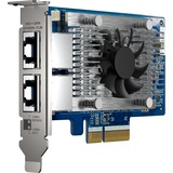 QNAP QXG-10G2T-X710 scheda di rete e adattatore Interno Ethernet 1000 Mbit/s Interno, Cablato, PCI Express, Ethernet, 1000 Mbit/s