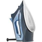 Rowenta DW4320 Ferro da Stiro, Getto Vapore 160 g/min, Piastra AntiGraffio con 300 Microfori, Funzione Anticalcare, 2500 W, Acciaio Inox, Blu grigio scuro/Blu, Getto Vapore 160 g/min, Piastra AntiGraffio con 300 Microfori, Funzione Anticalcare, 2500 W, Acciaio Inox, Blu, Ferro da stiro a secco e a vapore, Microsteam 300 Laser, 2 m, 160 g/min, Blu, 40 g/min