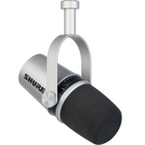 SHURE Microfono argento