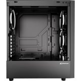Sharkoon RGB WAVE, Chassis Tower Nero