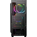 Sharkoon RGB WAVE, Chassis Tower Nero