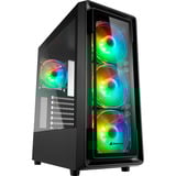 Sharkoon TK4 RGB ricondizionato, Chassis Tower Nero
