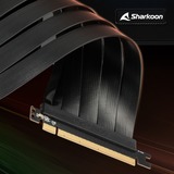 Sharkoon Vertical Graphics Card Kit 4.0 0,25 m Nero, 0,25 m, PCI-E x16 (Gen 4.0), PCI-E x16 (Gen 4.0), Scheda video, ELITE SHARK CA200, ELITE SHARK CA300, TG7M RGB