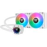 Thermaltake Raffreddatore liquido AIO TH240 V2 ARGB Sync Snow Edition, Raffreddamento ad acqua bianco