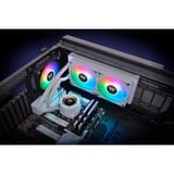 Thermaltake Raffreddatore liquido AIO TH240 V2 ARGB Sync Snow Edition, Raffreddamento ad acqua bianco