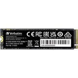 Verbatim Vi5000 512 GB M.2 PCI Express 4.0 NVMe 3D NAND, Disco a stato solido 512 GB, M.2, 5000 MB/s