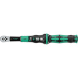 Wera Chiave dinamometrica con quadrato passante Click-Torque Lock A 5 R/L Nero/Verde