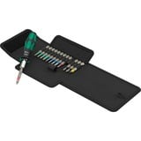Wera Kraftform Kompakt 838 RA S Set 1, con funzione a cricchetto, Set di bit Nero/Verde