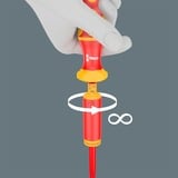 Wera Kraftform Kompakt VDE 15 Torque extra slim 1 Tool Finder, 15 pezzi, Cacciavite rosso/Giallo