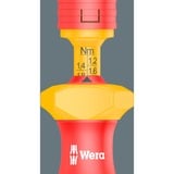 Wera Kraftform Kompakt VDE 15 Torque extra slim 1 Tool Finder, 15 pezzi, Cacciavite rosso/Giallo