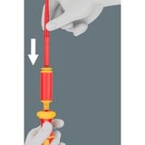 Wera Kraftform Kompakt VDE 15 Torque extra slim 1 Tool Finder, 15 pezzi, Cacciavite rosso/Giallo