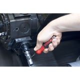 Wiha Cacciavite con porta punte SoftFinish, 1/4" Nero/Rosso