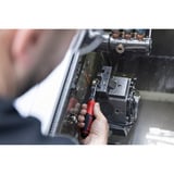 Wiha Cacciavite con porta punte SoftFinish, 1/4" Nero/Rosso