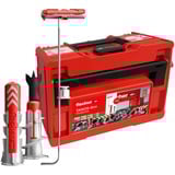 fischer Tasselli DuoLine Tanos-Box M173, Tassello grigio chiaro/Rosso