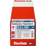 fischer Vite per truciolato PowerFast II 8,0x180 testa svasata TX 