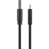 goobay 38659 cavo USB 0,5 m USB 3.2 Gen 1 (3.1 Gen 1) USB A Micro-USB B Nero Nero, 0,5 m, USB A, Micro-USB B, USB 3.2 Gen 1 (3.1 Gen 1), 0,48 Mbit/s, Nero