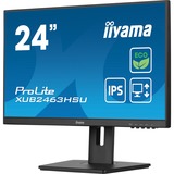 iiyama XUB2463HSU-B1 Nero (opaco)