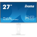 iiyama XUB2797HSU-W2, Monitor LED bianco (matto)