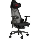 ASUS ROG Destrier Ergo Seduta in rete Schienale a rete, Sedili di gioco Nero/grigio, Seduta in rete, Schienale a rete, Nero, Grigio, Alluminio, Nero