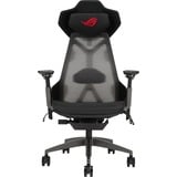 ASUS ROG Destrier Ergo Seduta in rete Schienale a rete, Sedili di gioco Nero/grigio, Seduta in rete, Schienale a rete, Nero, Grigio, Alluminio, Nero