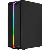 Aerocool Bionic Midi Tower Nero Nero, Midi Tower, PC, Nero, ATX, micro ATX, Mini-ITX, Acrilonitrile butadiene stirene (ABS), SPCC, Giocare