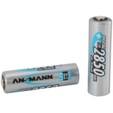 Ansmann 5035092 batteria per uso domestico Nichel-Metallo Idruro (NiMH) Nichel-Metallo Idruro (NiMH), 4 pz, 2850 mAh, Argento, 14.5 x 50.5