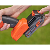 BLACK+DECKER BCSS18D1-QW, Forbici per erba arancione 