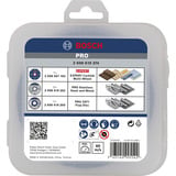 Bosch 2 608 619 374 accessorio per smerigliatrice Disco per tagliare, Lama Disco per tagliare, In legno duro, Plastica, Acciaio inox, Acciaio, Legno con chiodi, 12,5 cm, Bosch, 2,22 cm, Nero, Blu, Bianco