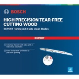 Bosch 2 608 900 553 lama per sega a gattuccio, sega a traforo e sega universale Lama per seghetto alternativo Acciaio al carbonio (HCS) 100 pz Lama per seghetto alternativo, Legno non abrasivo, Legno dolce, Legno, Acciaio al carbonio (HCS), Grigio, 2,2 mm, 5 cm