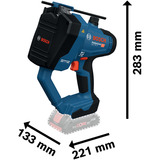 Bosch Tagliabulloni a batteria GGC 18V-12 Professional solo, 18Volt, Forbici elettroniche blu/Nero