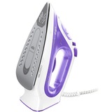 Braun TexStyle 3 FERRO A VAPORE SI3042VI, Ferro da stiro bianco/Viola, Ferro a vapore, Piastra in Ceramica, 2 m, 160 g/min, Viola, Argento, Bianco, 0,27 L