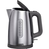 Braun WK 1500 GY bollitore elettrico 1,7 L 2200 W Grigio, Acciaio inox accaio/grigio, 1,7 L, 2200 W, Grigio, Acciaio inox, Acciaio inox, Indicatore del livello dell'acqua, Senza filo