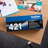 Brother TN-421BK cartuccia toner 1 pz Originale Nero Nero, 1 pz