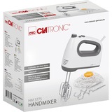 Clatronic Frullatore a mano HM 3775, Mixer manuale bianco/grigio