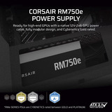 Corsair CP-9020295-EU/RF, Alimentatore PC Nero