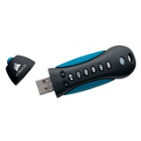 Corsair Flash Padlock 3 256 GB, Chiavetta USB Nero/Blu