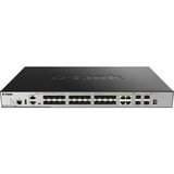 D-Link DGS-3630-28SC switch di rete Gestito L3 1U Nero, Interruttore Gestito, L3, Full duplex, Montaggio rack, 1U