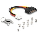 DeLOCK Telaio intercambiabile Slim Bay per 4 x M.2 NVMe SSD con connessione Slim SAS SFF-8654, Inquadramento 