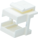 Digitus Adattatore Keystone LC per pannello patch, Telaio di montaggio bianco