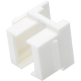 Digitus Adattatore Keystone LC per pannello patch, Telaio di montaggio bianco
