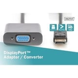 Digitus Adattatore / Convertitore DisplayPort > VGA HD15 Nero