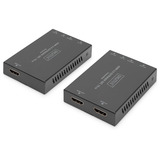 Digitus DS-55506, Estensione HDMI Nero