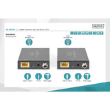 Digitus DS-55506, Estensione HDMI Nero
