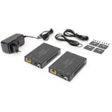 Digitus Set Extender HDMI 4K/60Hz, 70 Metri, Estensione HDMI Nero
