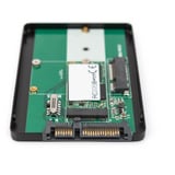 Digitus Telaio di montaggio per disco rigido da 2,5", Disk enclosure Nero