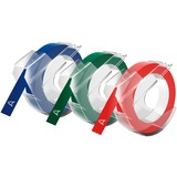 Dymo 3D label tapes nastro per etichettatrice, Nastro di scrittura Belgio, 3 m, 3 pz, 89 mm, 105 mm, 50 mm