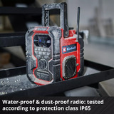 EINHELL 3407995, Radio sito lavoro rosso/Nero