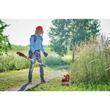 EINHELL AGILLO 18/200 30 cm Batteria Alluminio, Nero, Rosso rosso/Nero, Tagliabordi, 30 cm, Lama e filo di nylon, Impugnatura a U, 2 mm, 8000 m