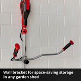 EINHELL AGILLO 18/200 30 cm Batteria Alluminio, Nero, Rosso rosso/Nero, Tagliabordi, 30 cm, Lama e filo di nylon, Impugnatura a U, 2 mm, 8000 m